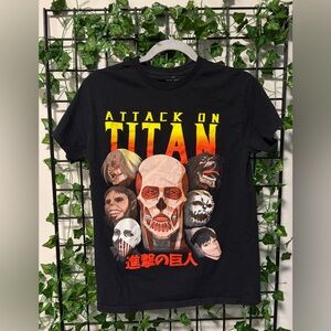 Black Attack on Titan Graphic Tee